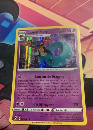 Lanssorien holographique 89/195, marca: Pokémon, estado: Muito bom, €1.00, €1.75 inclui Proteção do Comprador Pro