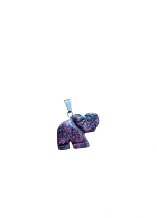 Pendentif éléphant en rubis zoisite, marque: Pierre, état: Neuf sans étiquette, 4,00 €, 4,90 € Protection acheteurs (Pro) incluse
