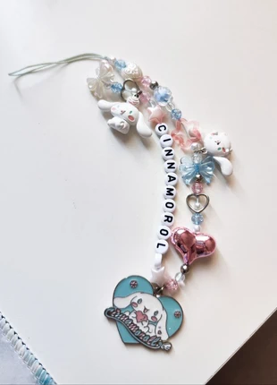 Cute Sanrio Cinnamoroll mobile phone charm, marca: Sanrio, estado: Muito bom, €4.00, €4.90 inclui Proteção do Comprador