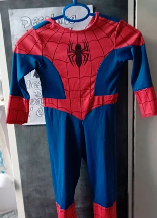 Spiderman déguisement combinaison et tête, marque: Spiderman, état: Satisfaisant, taille: 4 ans / 104 cm, 1,00 €, 1,75 € Protection acheteurs incluse