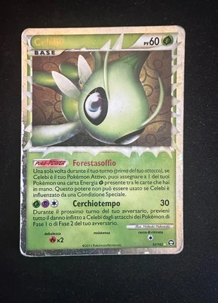Carte Pokémon Celebi HGSS Prime - Ita played, marque: Pokémon, état: Bon état, 7,99 €, 9,09 € Protection acheteurs incluse
