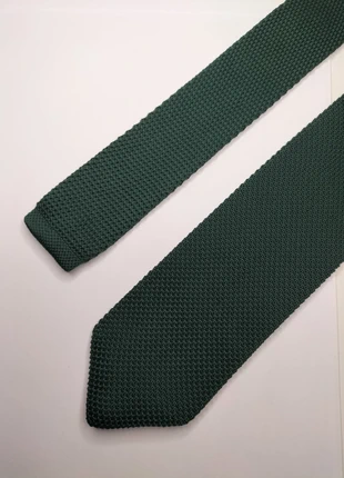 Cravate en Tricot Homme Vert Foncé Neuve, état: Neuf sans étiquette, 10,00 €, 11,20 € Protection acheteurs incluse