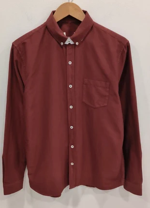 Octobre Editions – Oxford Shirt, Charlie Model, Brick Color, Size M, marque: Octobre Editions, état: Très bon état, taille: M, 40,00 €, 42,70 € Protection acheteurs incluse