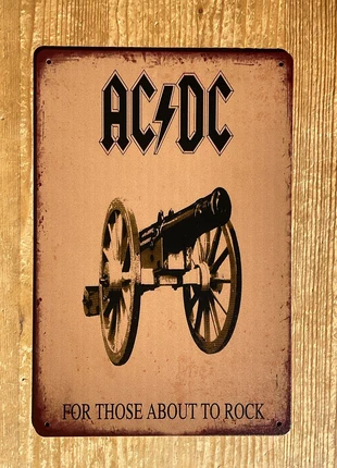 Plaque déco AC/DC, brand: AC/DC, condition: Very good, €8.90, €10.05 includes Buyer Protection