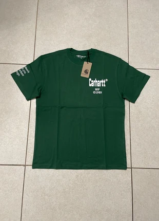 T-shirt Carhartt Originale Verde – NUOVA con cartellino – Taglia L, marque: Carhartt, état: Neuf avec étiquette, taille: L, 28,00 €, 30,10 € Protection acheteurs incluse