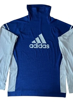 Navy Adidas Vintage Turtle Neck Long Sleeve T-Shirt, brand: adidas, condition: Very good, size: M, £14.00, £15.40 includes Buyer Protection Pro