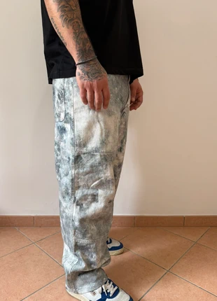 👖jeans cargo Bershka baggy taglia 50 tie dye👖, marque: Bershka, état: Neuf sans étiquette, taille: W40 | FR 50, 38,00 €, 40,60 € Protection acheteurs incluse