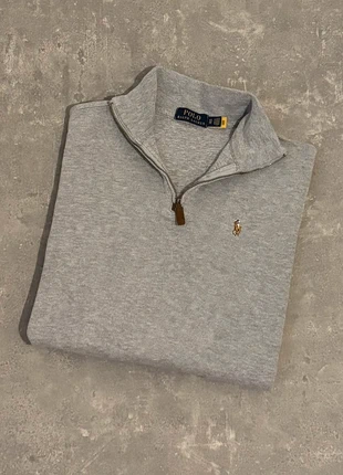 Pull Half-zip 1/4 Zip Col Camionneur Ralph Lauren Taille XS Homme Gris Logo Brodé Coton, marque: Ralph Lauren, état: Très bon état, taille: XS, 55,00 €, 58,45 € Protection acheteurs incluse