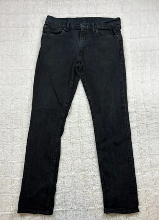 Jean Levi’s noir délavé coupe droite Vintage Y2K - 33x32, brand: Levi's, condition: Very good, size: W33, €28.90, €31.05 includes Buyer Protection