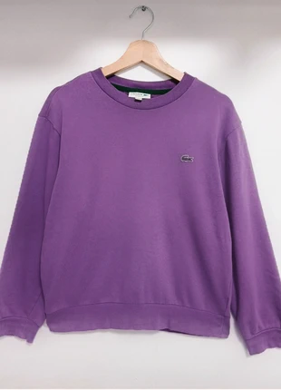 Sudadera Lacoste Color Morado, marca: Lacoste, estado: Muy bueno, tamaño: S, 35,00 €, 36,75 € Protección al comprador incluida