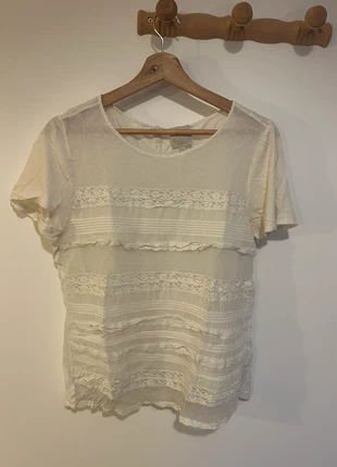 T-shirt dentelles, marque: Pablo de Gerard Darel, état: Bon état, taille: M / 38 / 10, 6,00 €, 7,00 € Protection acheteurs incluse