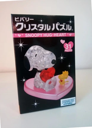 Puzzle 3D Crystal Snoopy Hug Heart – 31 Pièces – Neuf – Import Japon, marque: Beverly, état: Neuf, 32,00 €, 34,30 € Protection acheteurs (Pro) incluse