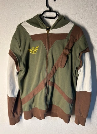 The Legend Of Zelda Link Hylian Crest Tech Hoodie Nintendo, merk: Nintendo, staat: Heel goed, maat: S, € 35,00, € 37,45 inclusief Kopersbescherming