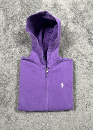 Sweat à capuche full zip Ralph Lauren | Violet | Taille M Femme, brand: Ralph Lauren, condition: Very good, size: M / 38 / 10, €45.00, €47.95 includes Buyer Protection