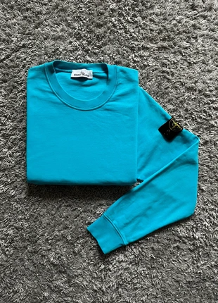 Sweat/Pull Stone Island Bleu clair Taille L en Parfait état, marke: Stone Island, zustand: Sehr gut, größe: L, 130,00 €, 137,20 € inklusive Vinted-Käuferschutz