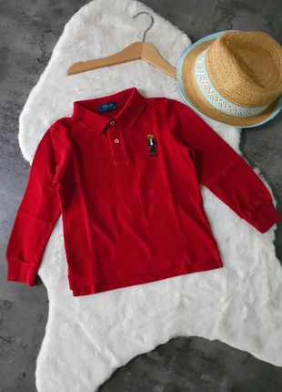 Longsleeve PoloShirt POLO Ralph Lauren Maat 2/92, merk: Polo Ralph Lauren, staat: Heel goed, maat: 24-36 maanden / 92 cm, € 15,00, € 16,45 inclusief Kopersbescherming Pro