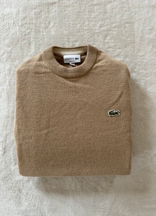 Pull Lacoste Beige taille S, merk: Lacoste, staat: Nieuw zonder prijskaartje, maat: S, € 60,00, € 63,70 inclusief Kopersbescherming