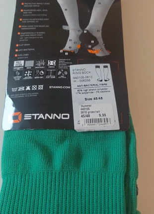 Stanno voetbalsokken 45/48, merk: Stanno, staat: Nieuw met prijskaartje, maat: M | 43–46, € 5,00, € 5,95 inclusief Kopersbescherming