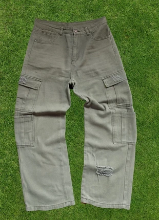 Y2k Straight Fit Cargo Jeans y2k style, brand: y2k, condizioni: Ottime, taglia: L, €9.00, €10.15 include la Protezione acquisti