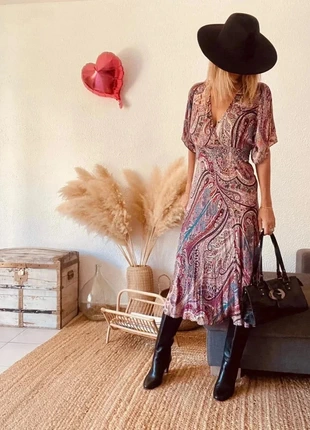 Robe longue Bee ba&sh – Taille 1 -B-250916-4177, marke: Ba&sh, zustand: Sehr gut, größe: S / 36 / 8, 125,00 €, 131,95 € beinhaltet Vinted-Käuferschutz Pro