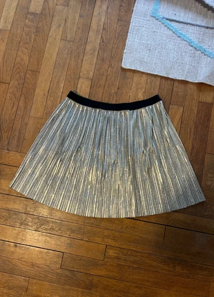 Jupe dorée, marca: Bizzbee, estado: Muito bom, tamanho: L / 40 / 12, €4.00, €4.90 inclui Proteção do Comprador