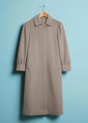 Köhler & Krenzer – Premium & Elegant Beige Coat with Single-Breasted – M 🌟🌟, marque: Vintage Dressing, état: Très bon état, taille: M / 38 / 10, 49,90 €, 53,10 € Protection acheteurs incluse