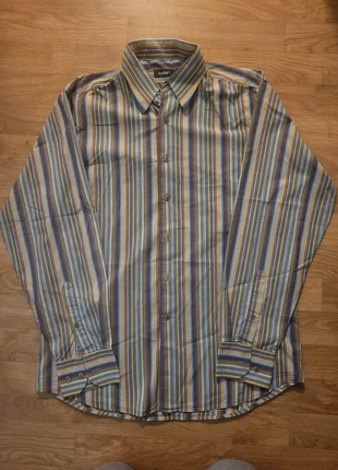 Chemise à rayures Multicolores Celio taille M, brand: Celio, condizioni: Ottime, taglia: M, €4.00, €4.90 include la Protezione acquisti