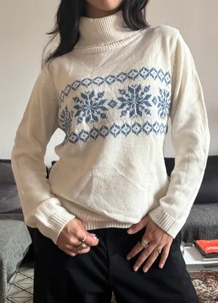 Vintage white sweater, marca: Vintage Dressing, estado: Muito bom, tamanho: S / 36 / 8, €15.00, €16.45 inclui Proteção do Comprador