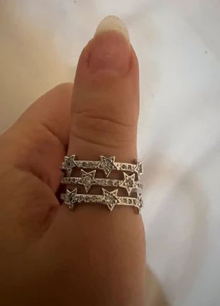 Bague argent 925 neuf étoiles taille ajustable, marque: Argent, état: Neuf sans étiquette, taille: Ajustable, 14,00 €, 15,40 € Protection acheteurs incluse