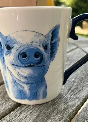 Mok varken Delfts Blauw, merk: Delfts Blauw, staat: Nieuw, € 9,00, € 10,15 inclusief Kopersbescherming Pro