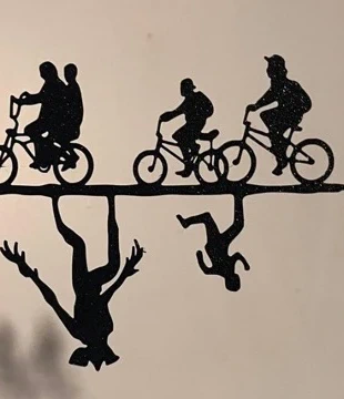 Decorazione 2D Stranger Things - Wall Art da Appendere, marca: Stranger Things, estado: Muito bom, €10.00, €11.20 inclui Proteção do Comprador