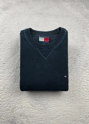 Pull col rond Sweat Crewneck - Tommy Hilfiger - Couleur Noir logo brodé - Taille L Homme, marca: Tommy Hilfiger, estado: Bom, tamanho: L, €19.90, €21.60 inclui Proteção do Comprador Pro