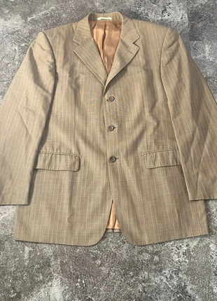 🧥 Veste de costume Pierre Cardin beige – Taille L – Détails rouges élégants 🧵, brand: Pierre Cardin, condition: Good, size: L, €4.00, €4.90 includes Buyer Protection