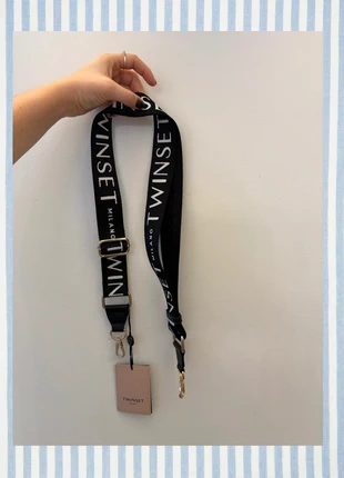 Tracolla in tessuto bianco e nero nuova con cartellino - Twinset Milano, marke: Twinset Milano, zustand: Neu, mit Etikett, 36,00 €, 38,50 € inklusive Vinted-Käuferschutz