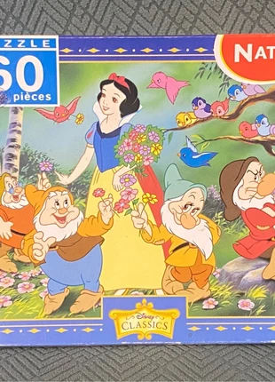 Puzzle 60 pieces - blanche neige - Disney - bon état, brand: Nathan, condition: Good, €3.00, €3.85 includes Buyer Protection
