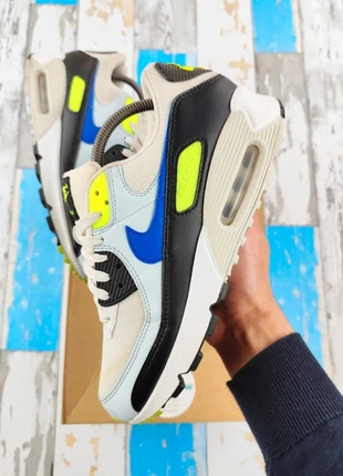 Baskets Sneackers Nike Air Max 90 << Volt Blue Tint >> Taille 42, marca: Nike, estado: Muy bueno, tamaño: 42, 65,00 €, 68,95 € Protección al comprador Pro incluida
