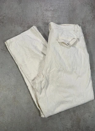 Pantalon Vintage En Velours Côtelé / Corduroy Vintage crème ample droit taille 42, brand: Vintage Dressing, condition: Very good, size: L / 40 / 12, €9.00, €10.15 includes Buyer Protection Pro