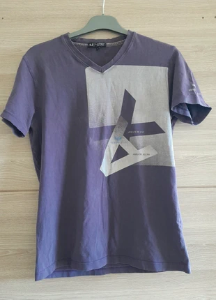 T-shirt homme Armani Jeans T42 mauve, marca: Armani Jeans, estado: Muy bueno, tamaño: XL, 7,00 €, 8,05 € Protección al comprador incluida