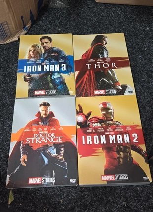 Marvel dvd set 4 import, staat: Als nieuw, € 8,00, € 9,10 inclusief Kopersbescherming