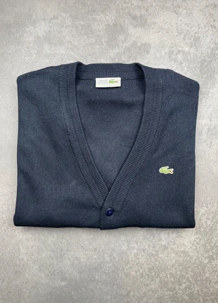 Pull cardigan en acrylique Lacoste bleu marine taille XL Homme, marque: Lacoste, état: Très bon état, taille: XL, 39,90 €, 42,60 € Protection acheteurs incluse