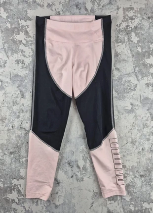 Leggings enfant 11-12ans Puma noir et rose polyester/élasthanne, marca: Puma, estado: Muy bueno, tamaño: 11 años / 146 cm, 4,00 €, 4,90 € Protección al comprador incluida