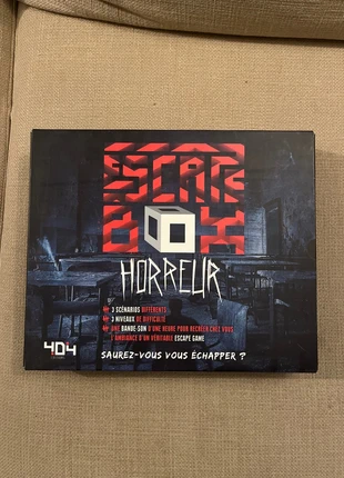 Jeu escape box Horror, marque: 404 Éditions, état: Très bon état, 7,00 €, 8,05 € Protection acheteurs incluse