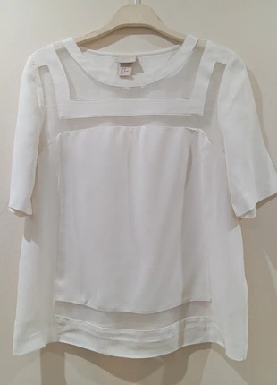 Top de fiesta con transparencia Ladies Trend, marque: H&M, état: Très bon état, taille: XS / 34 / 6, 4,00 €, 4,90 € Protection acheteurs incluse