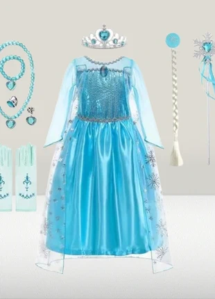 Lot ultra complet Robe de déguisement et accessoires - TAILLE 5 / 6 ANS, estado: Nuevo con etiquetas, tamaño: 6 años / 116 cm, 20,00 €, 21,70 € Protección al comprador incluida