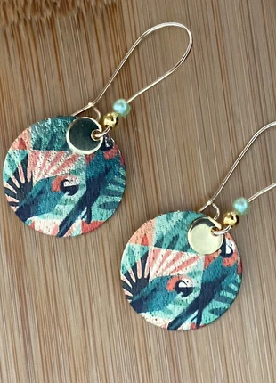 Boucles d’oreilles perroquets 🦜, marke: Fait Main, zustand: Sehr gut, 5,00 €, 5,95 € inklusive Vinted-Käuferschutz