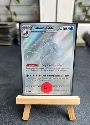 Crabominable 149/142 couronne stellaire, marke: Pokémon, zustand: Sehr gut, 4,00 €, 4,90 € beinhaltet Vinted-Käuferschutz Pro