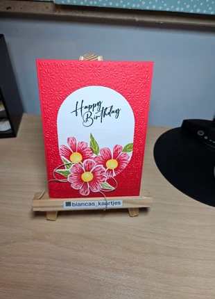 Handgemaakte kaart, merk: Stampin' Up!, staat: Nieuw met prijskaartje, € 2,25, € 3,06 inclusief Kopersbescherming