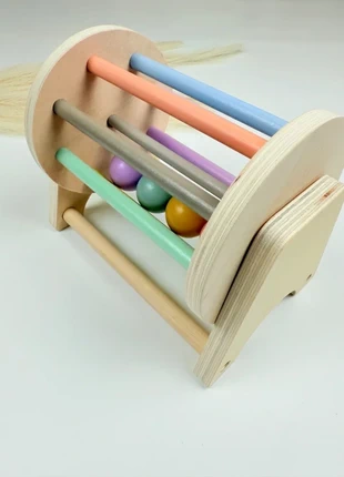 Tambour rotatif en bois Montessori jouet d'éveil bebe fille garçon fille, marque: Montessori, état: Neuf sans étiquette, taille: 18-24 mois / 86 cm, 13,90 €, 15,30 € Protection acheteurs (Pro) incluse