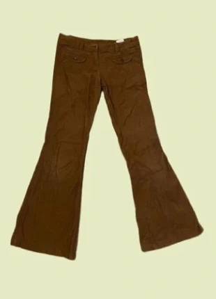pantalon velours patte d’eph taille basse, marque: Pimkie, état: Très bon état, taille: S / 36 / 8, 5,00 €, 5,95 € Protection acheteurs incluse