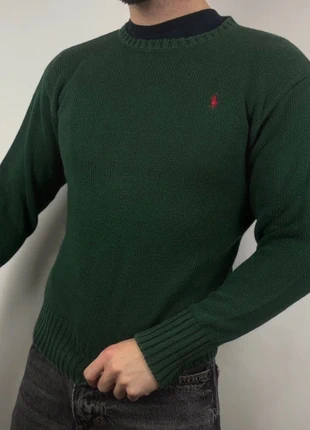 Pull vert col rond | Ralph Lauren -M, marque: Ralph Lauren, état: Très bon état, taille: M, 36,00 €, 38,50 € Protection acheteurs incluse